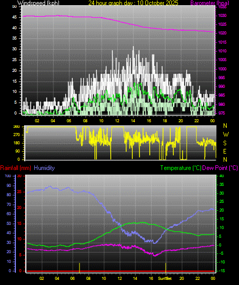 24 Hour Graph for Day 10