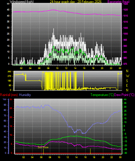 24 Hour Graph for Day 20